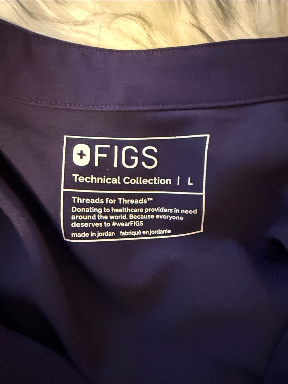 FIGS L Rafaela Scrub Top - Picture 3 of 5
